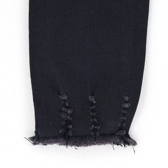 Joe's Girls Charcoal Black Denim The Rocker Ankle Skinny Jeans Big Kids Size 16 - Picture 3 of 4